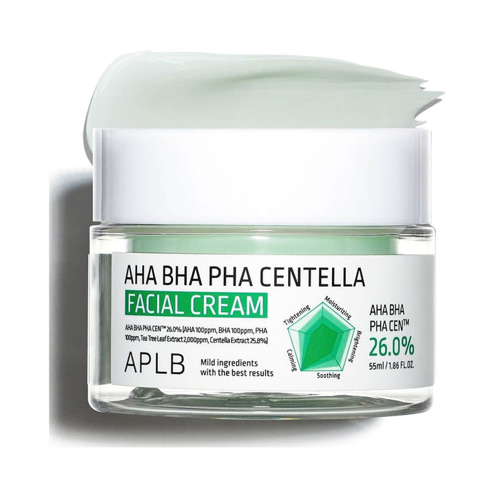 AHA BHA PHA Centella Facial Cream 55ml / 1.86 fl. oz.