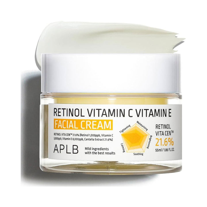 Retinol Vitamin C Vitamin E Facial Cream 1.86 fl. oz.