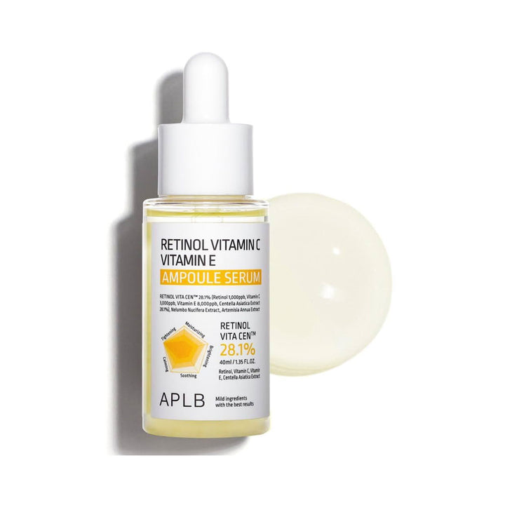 Retinol Vitamin C Vitamin E Ampoule Serum 1.35fl. oz.