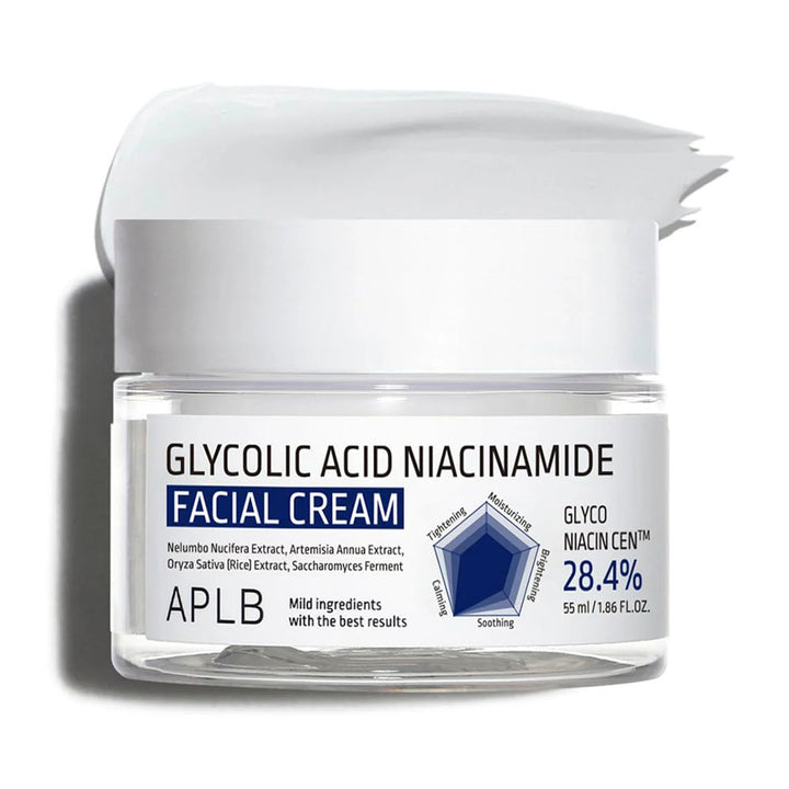 Glycolic Acid Niacinamide Facial Cream 1.86 FL.OZ