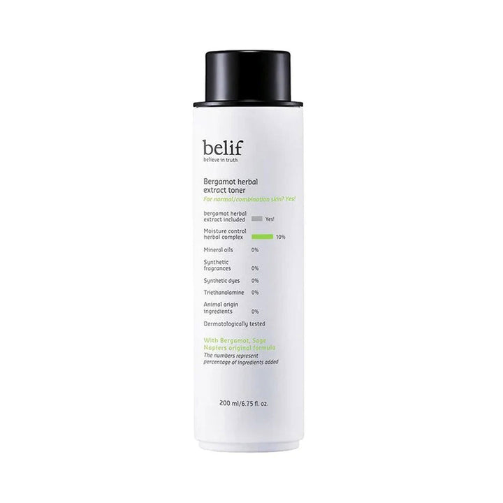 Bergamont Herbal Extract Toner 200ml