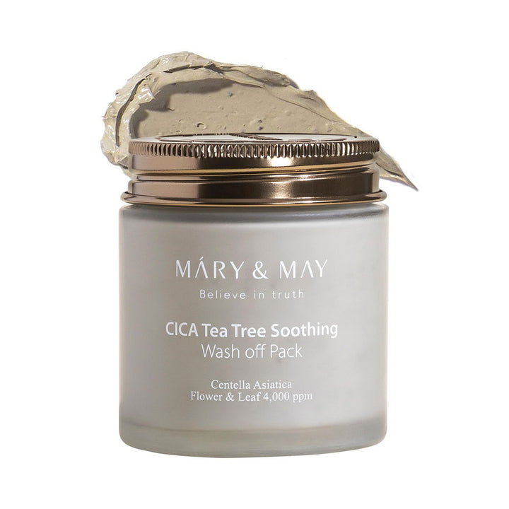 Vegan Cica Tea Tree Soothing Wash Off Pack 125g