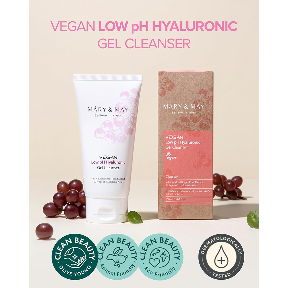 Vegan Low pH Hyaluronic Gel Cleanser / 5.07 fl.oz.