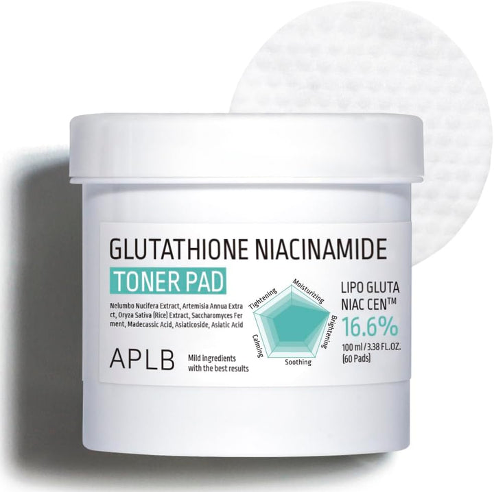 Glutathione Niacinamide Toner Pad 3.38 FL.OZ