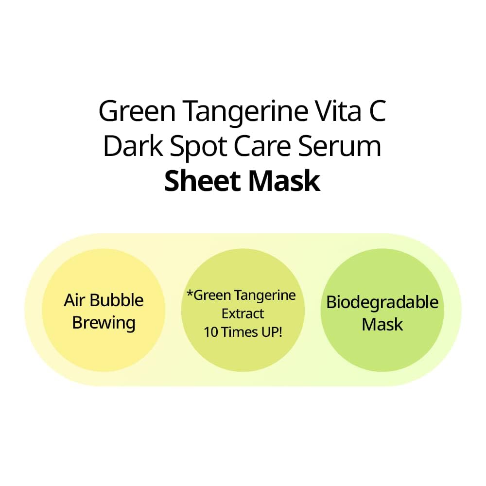 Green Tangerine Vitamin C Mask, 5P