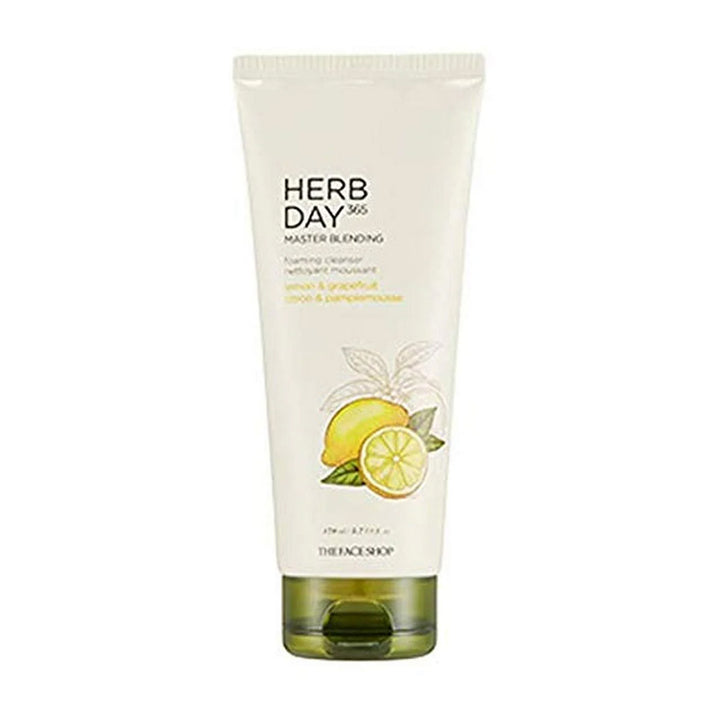 Herb Day 365 Master Blending Cleansing Foam Lemon & Grapefruit 5.07 Fl Oz