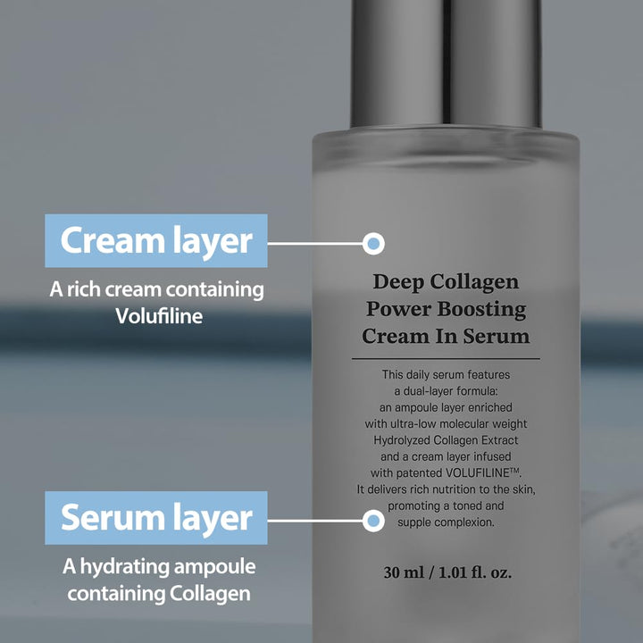 Deep Collagen Power Boosting Cream In Serum  1.01 Fl. Oz, 30ml