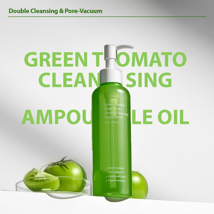 Green Tomato Double Cleansing Ampoule Oil 7.05fl. oz, 200ml