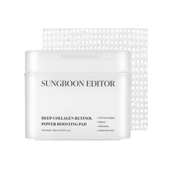 Deep Collagen Retinol Power Boosting Pad 100Pads (6.42 fl.oz, 190ml)