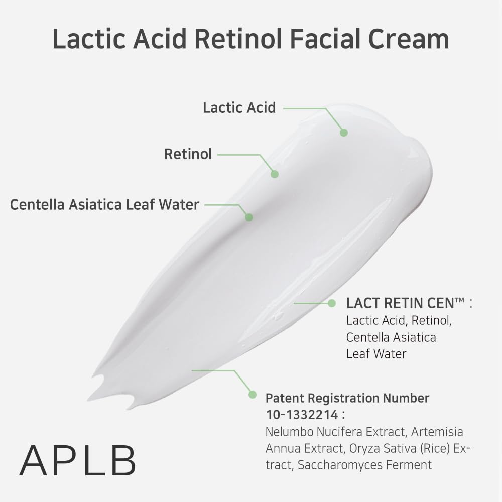 Lactic Acid Retinol Facial Cream 1.86 FL.OZ