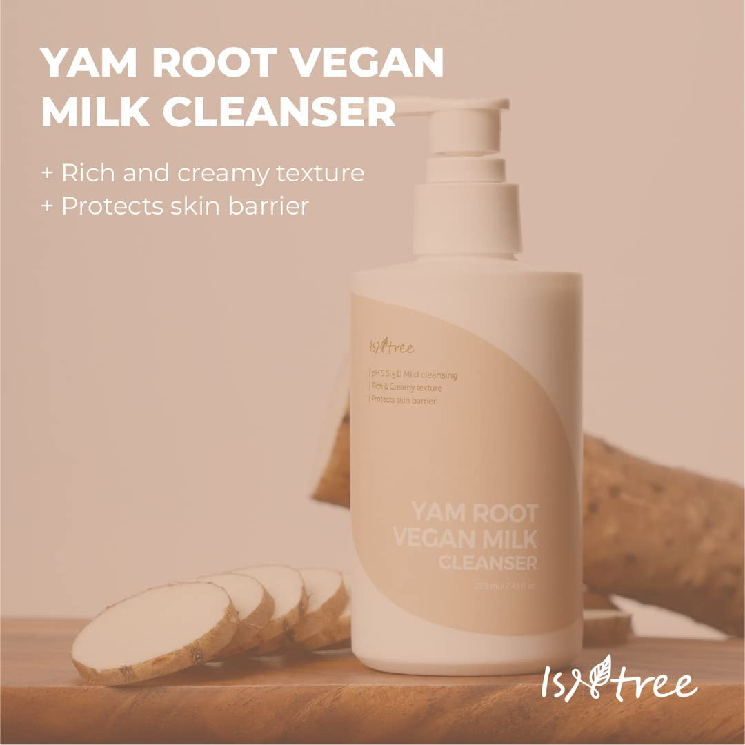 Yam Root Vegan Milk Cleanser 220ml, 7.43 fl.oz