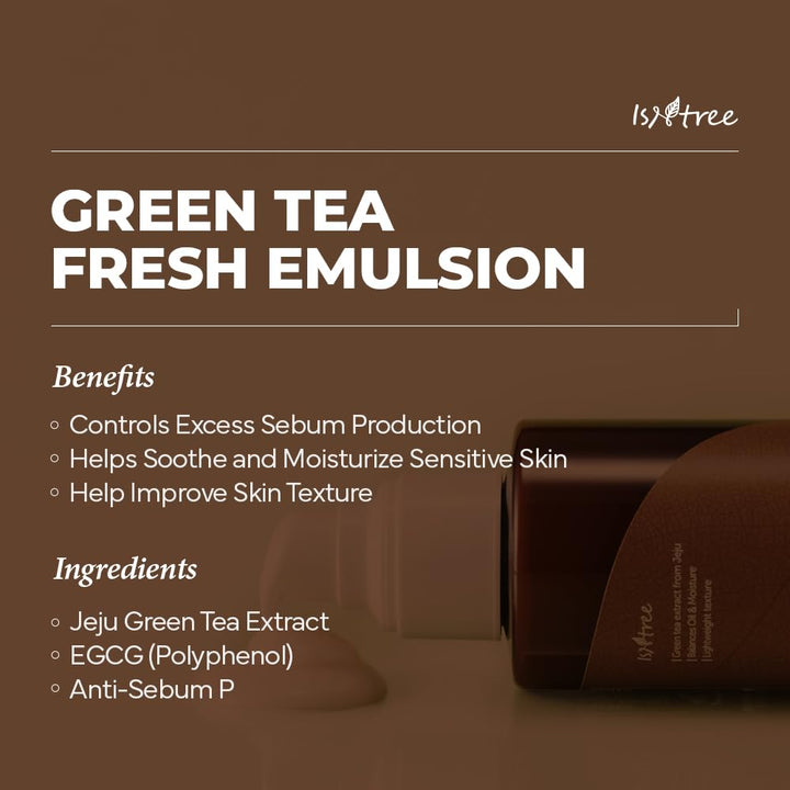 Green Tea Fresh Emulsion 120ml 4.05 fl.oz