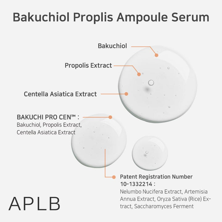 Bakuchiol Propolis Ampoule Serum 1.35 FL.OZ