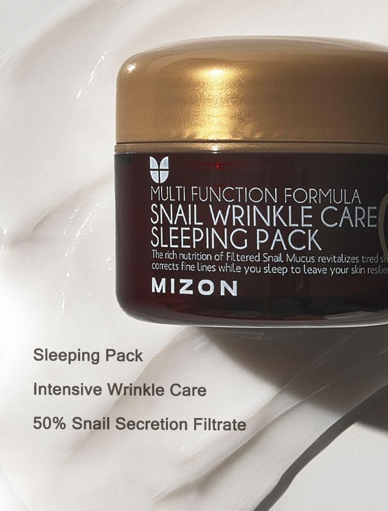 Snail Wrinkle Care Sleeping Pack 2.7 fl. oz, 80ml