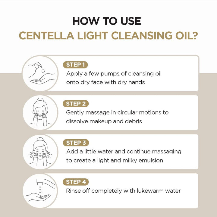 Madagascar Centella Light Cleansing Oil 6.76 fl.oz