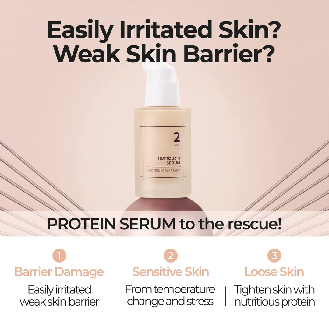 No.2 Protein 43% Creamy Serum 50ml, 1.69 fl. oz.