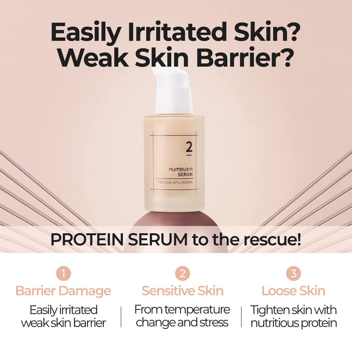 No.2 Protein 43% Creamy Serum 50ml, 1.69 fl. oz.