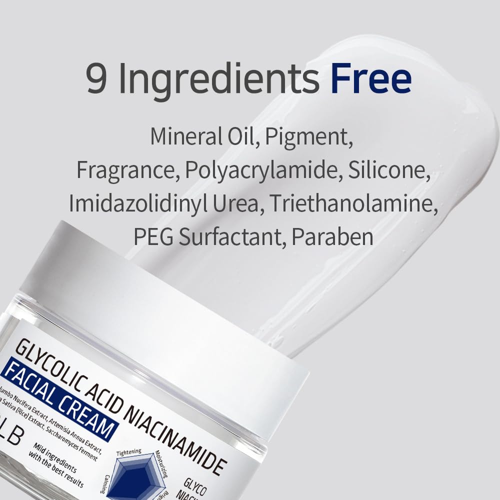 Glycolic Acid Niacinamide Facial Cream 1.86 FL.OZ