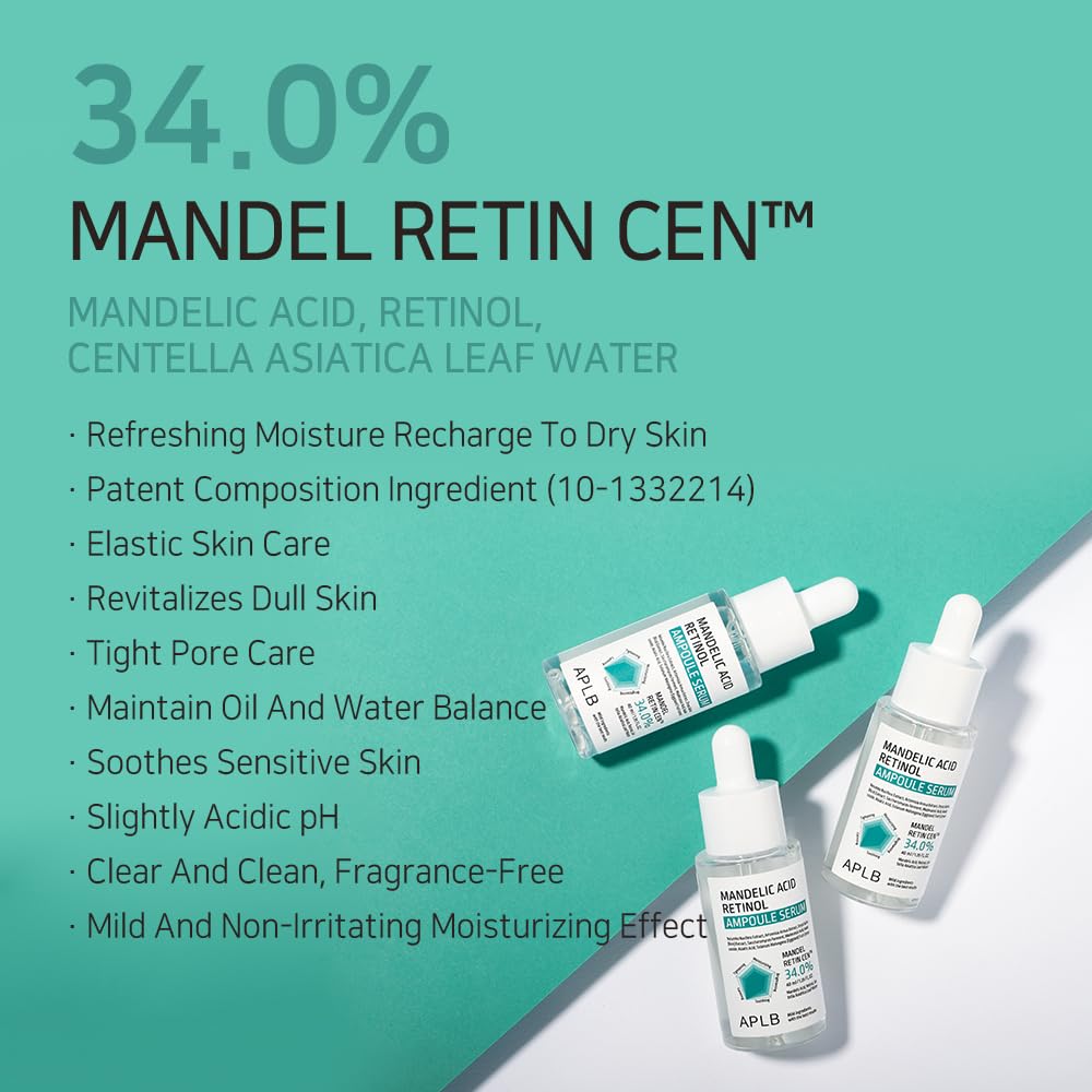 Mandelic Acid Retinol Ampoule Serum 1.35 FL.OZ