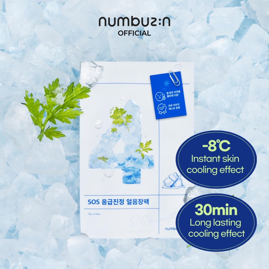 No.4 Icy Soothing Sheet Mask 4ea