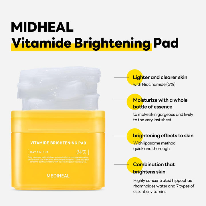 Vitamide Brightening Pad 100 pads