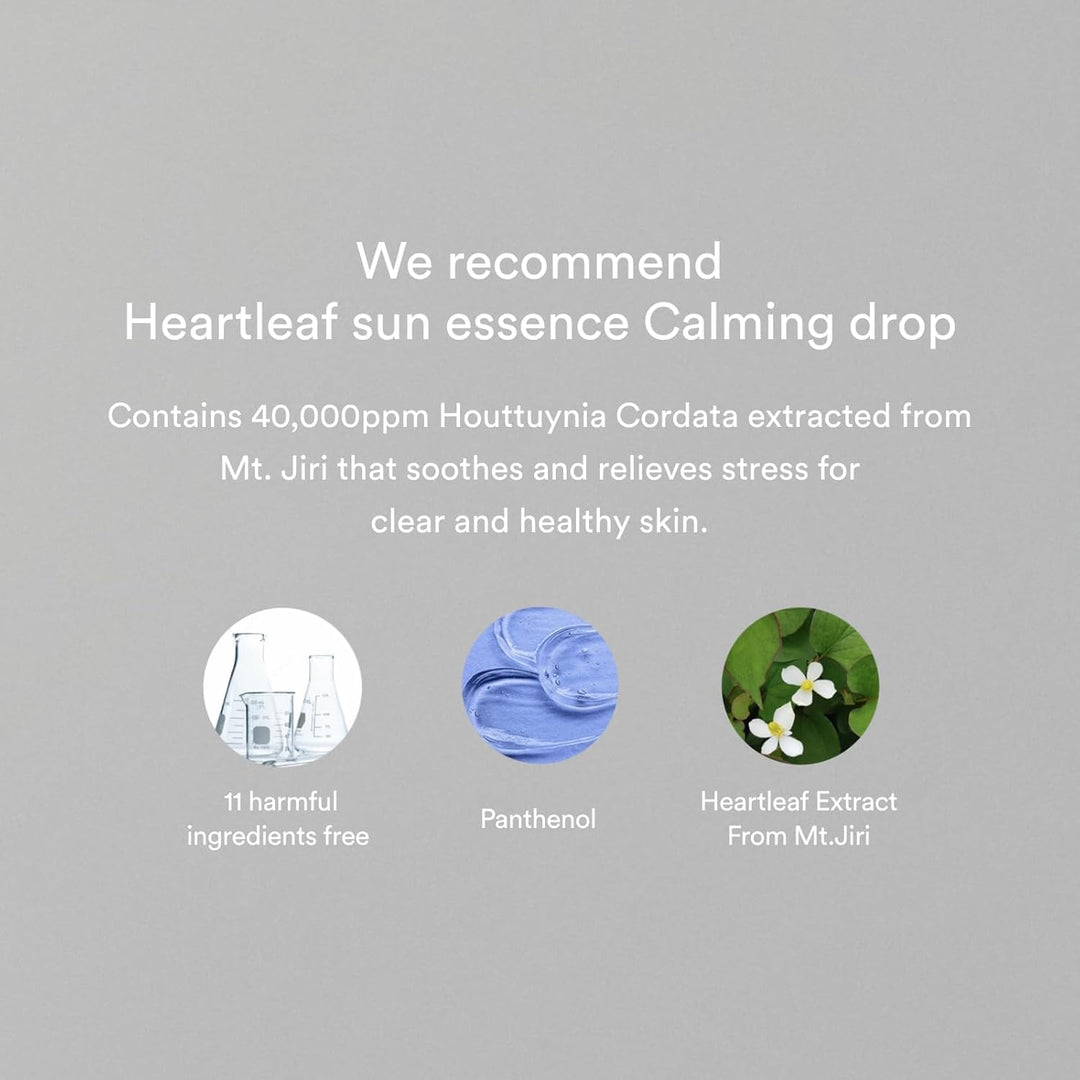 Heartleaf Sun Essence Calming Drop 1.69 fl oz / 50ml