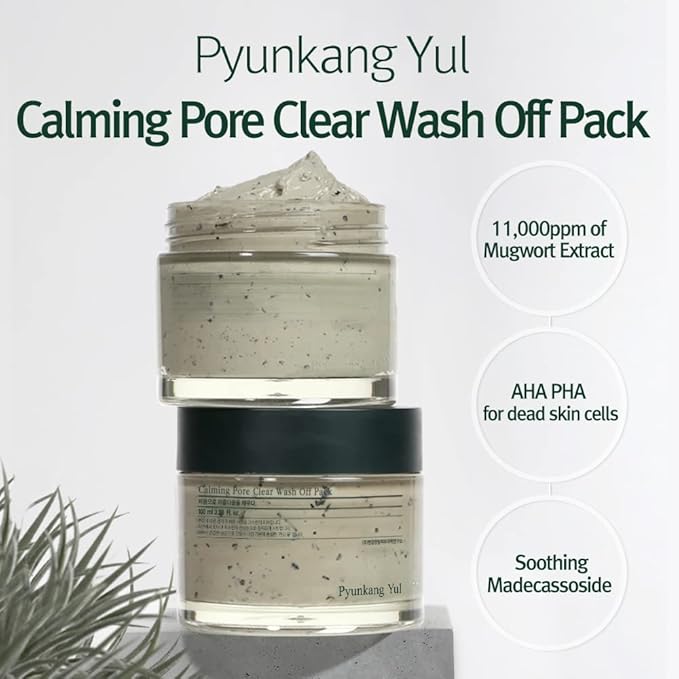 Calming Pore Clear Wash Off Pack  3.52 Fl. Oz, 100g