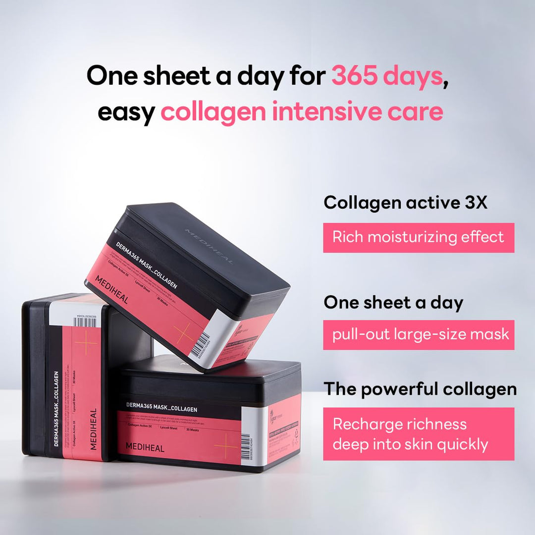 Derma 365 Collagen Mask (30 Masks)