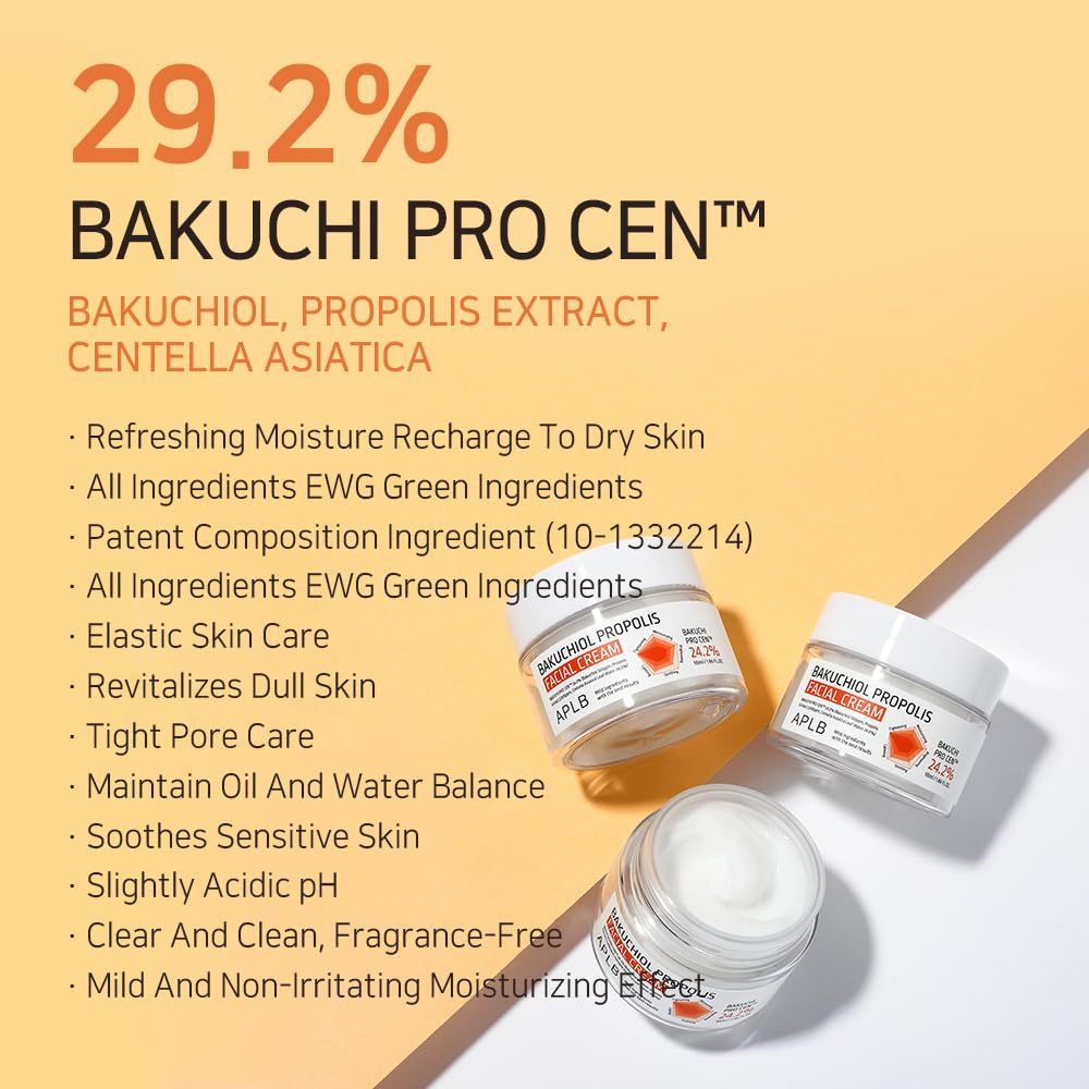 Bakuchiol Propolis Facial Cream 1.86 FL.OZ