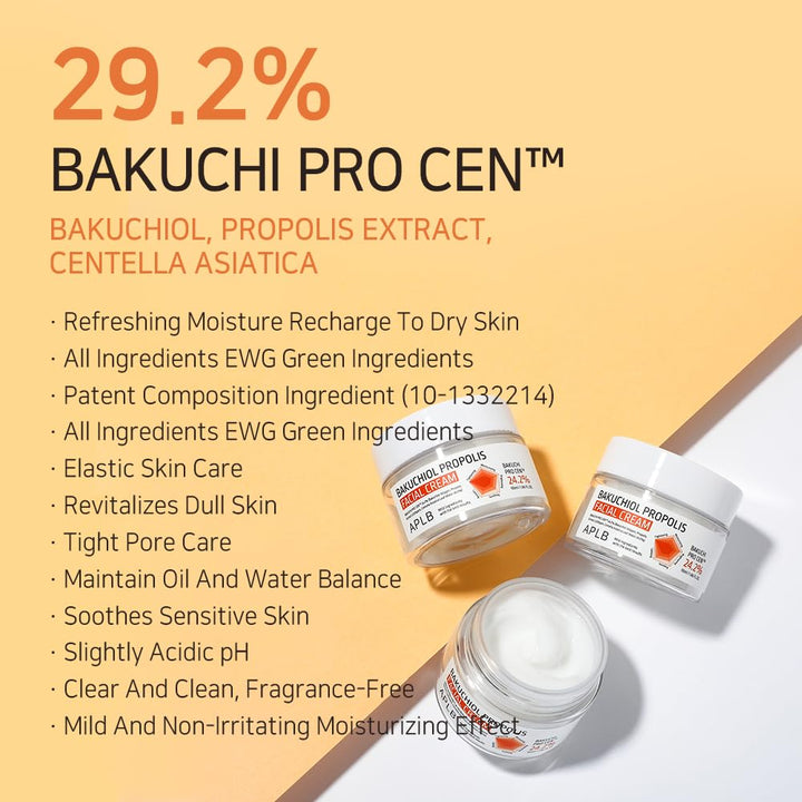 Bakuchiol Propolis Facial Cream 1.86 FL.OZ