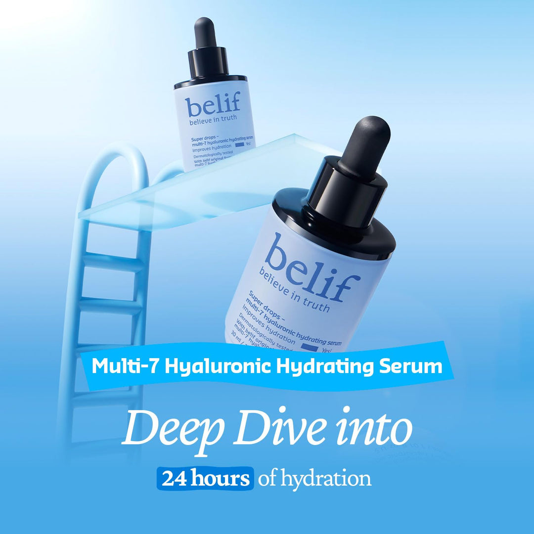 Super Drops Multi-7 Hyaluronic Hydrating Serum 1.01 fl. oz