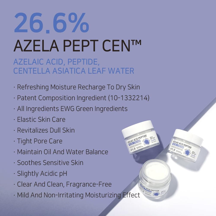 Azelaic Acid Peptide Facial Cream 1.86 FL.OZ