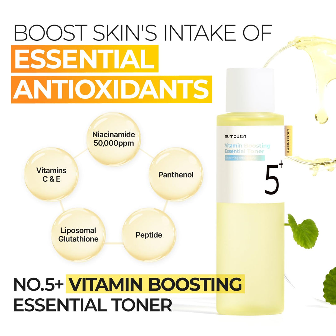 No.5+ Vitamin Boosting Essential Toner 200ml / 6.76 fl. oz.