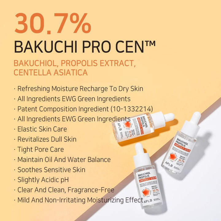 Bakuchiol Propolis Ampoule Serum 1.35 FL.OZ