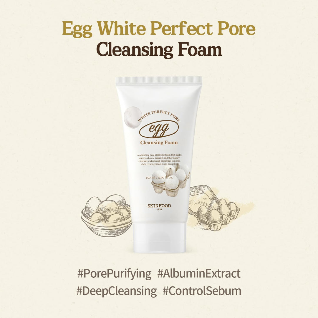 Egg Perfect Pore Cleansing Foam 150ml