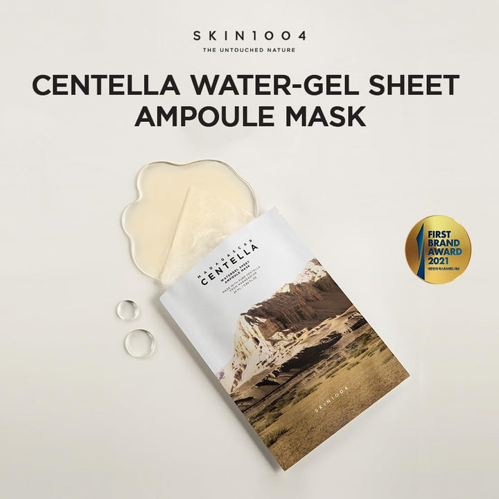 Madagascar Centella Watergel Sheet Ampoule Mask, 1box - 5ea