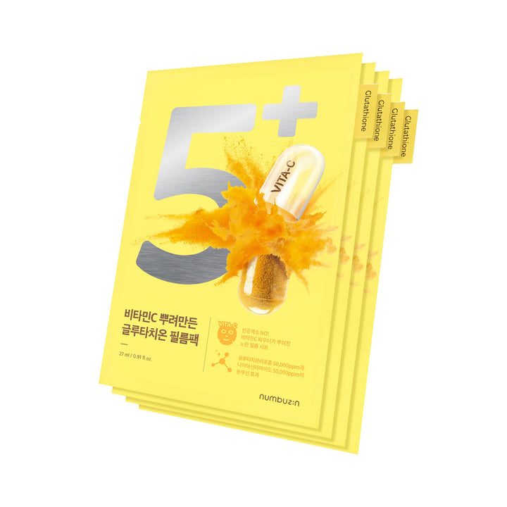 No.5+ Vitamin Spotlight Sheet Mask 4ea