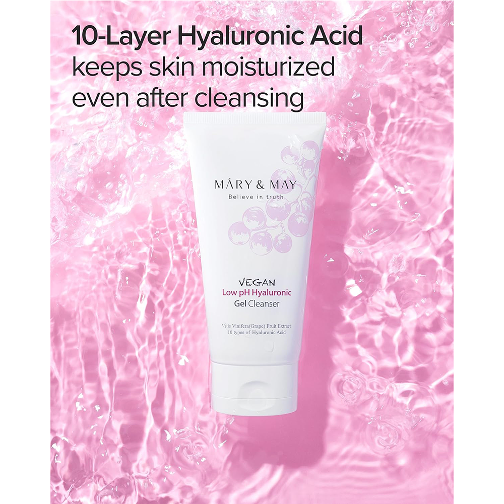 Vegan Low pH Hyaluronic Gel Cleanser / 5.07 fl.oz.