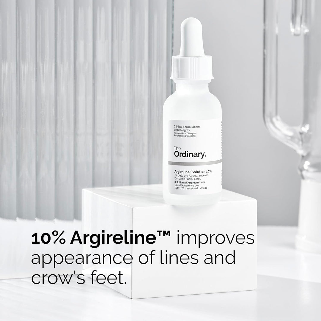 Argireline Solution 10%, Serum Good for Reducing the Appearance of Fine Lines, 1 Fl Oz