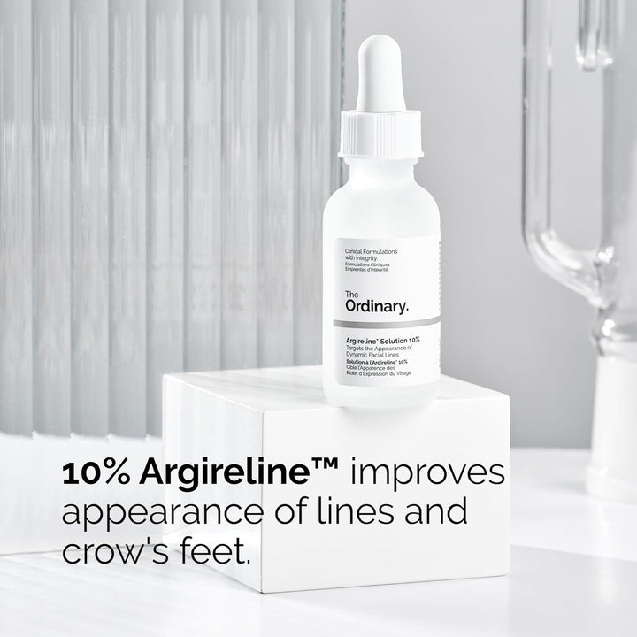 Argireline Solution 10%, Serum Good for Reducing the Appearance of Fine Lines, 1 Fl Oz