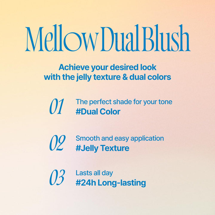 Mellow Dual Blush 12color, 7.2g