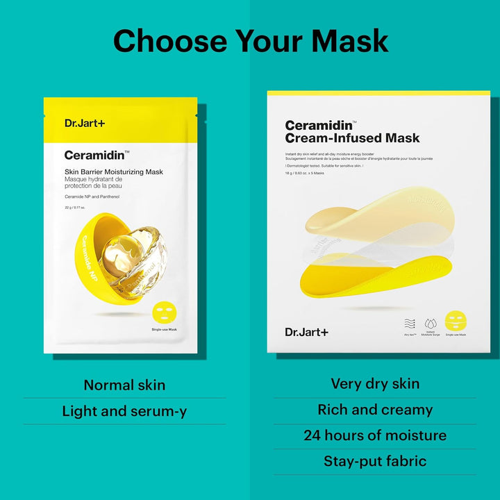 Ceramidin Cream-Infused Mask 1 Pack