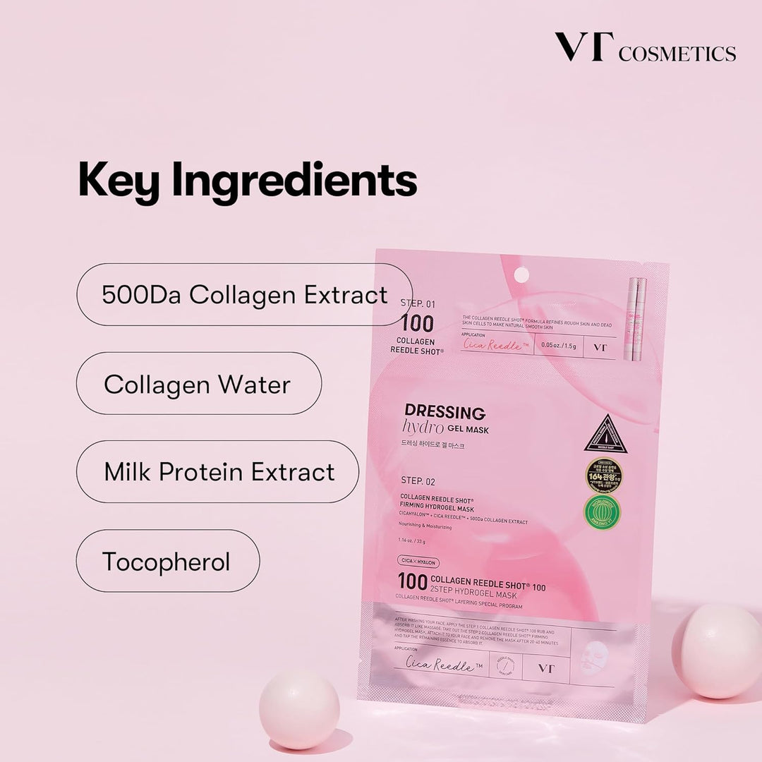 Collagen Reedle Shot 100 2-Step Hydrogel Mask(34.5gx4ea)