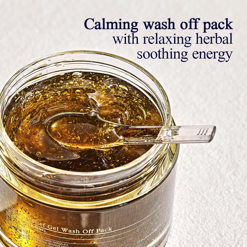 Calming Relief Gel Wash Off Pack 100g  3.52 Fl. Oz