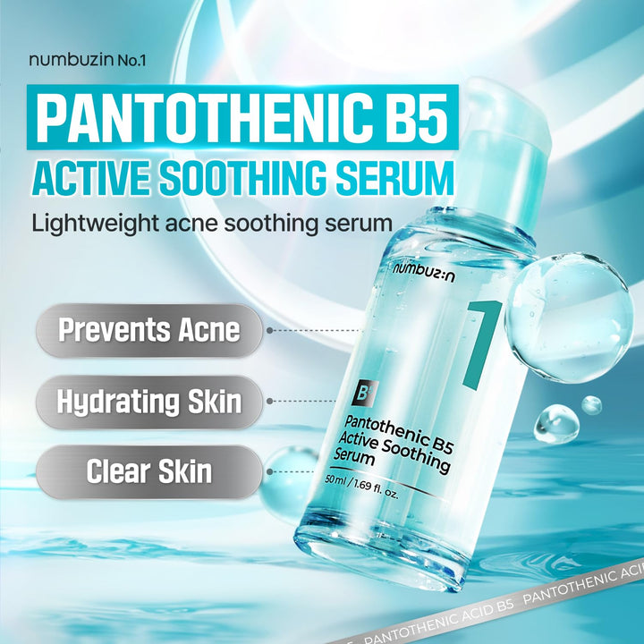 No.1 Pantothenic B5 Active Soothing Serum 50ml, 1.69 fl. oz.