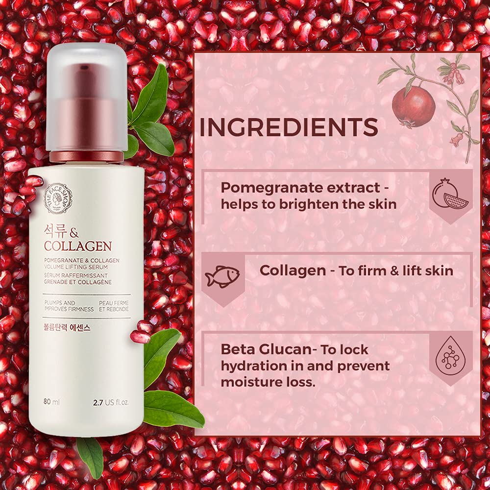 Pomegranate & Collagen Volume Lifting Serum 2.7 fl. oz