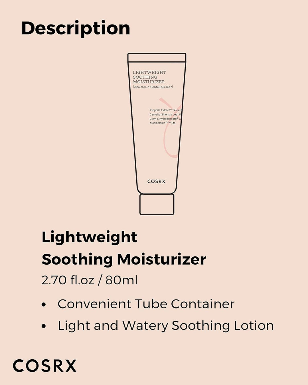 AC Collection Lightweight Soothing Moisturizer 80ml / 2.70 fl.oz