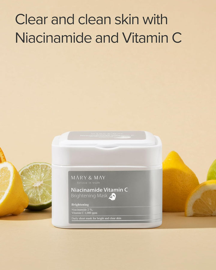 Niacinamide Vitamin C Daily Mask (30 Sheets)