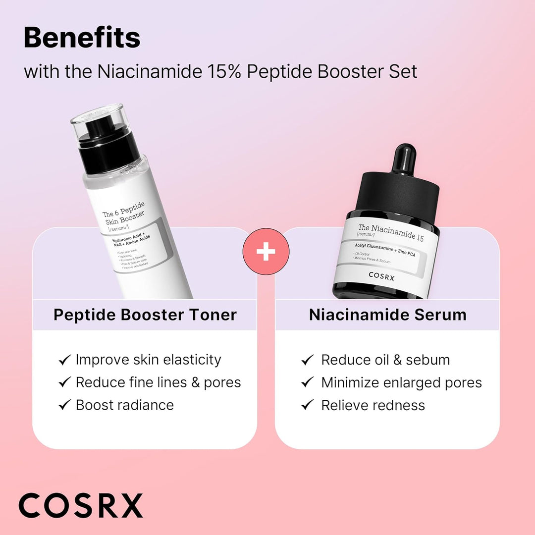 Niacinamide 15% Peptide Booster Set