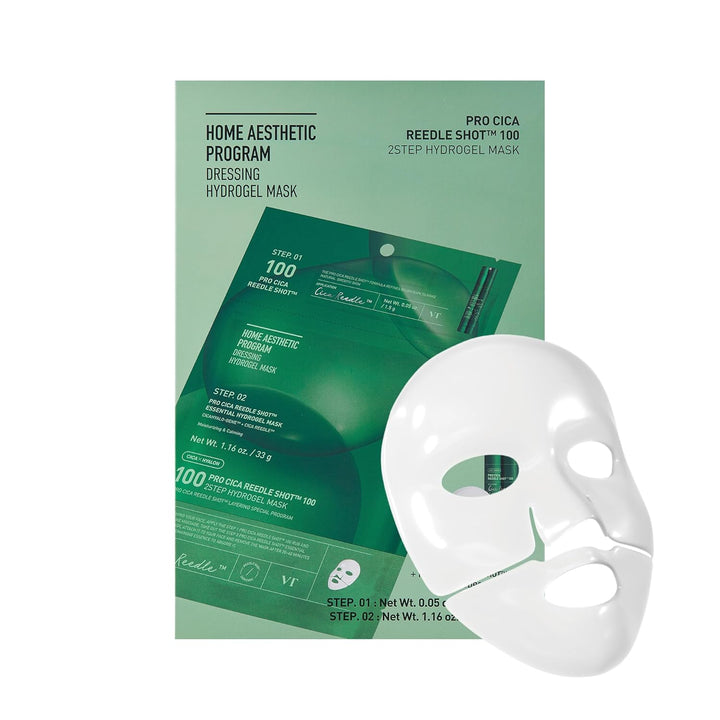 Pro Cica Reedle Shot 100 2-Step Hydrogel Mask(34.5gx4ea)